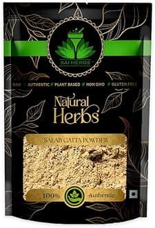 Salep Orchid Root Powder - Salab Gatta Powder - Pure & Natural (100 Grams)