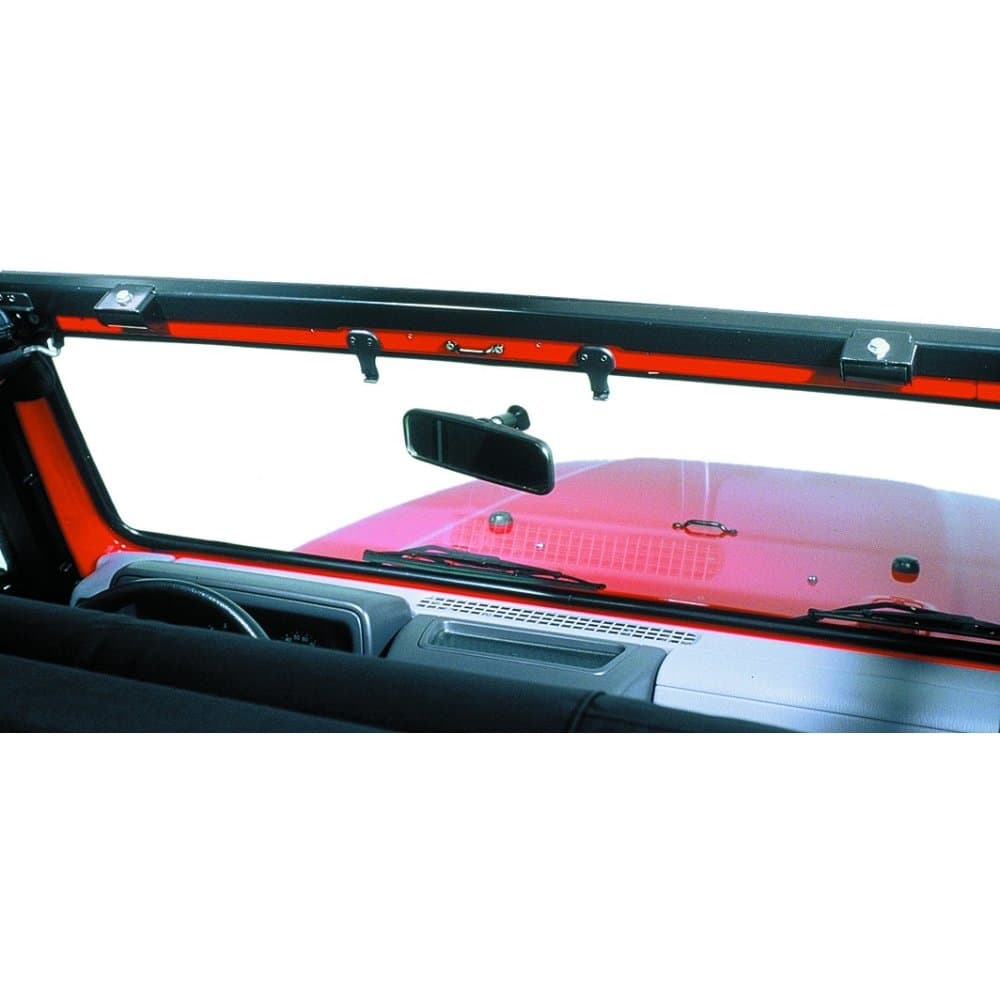 Bestop Windshield Channel, Jeep Wrangler 97-06