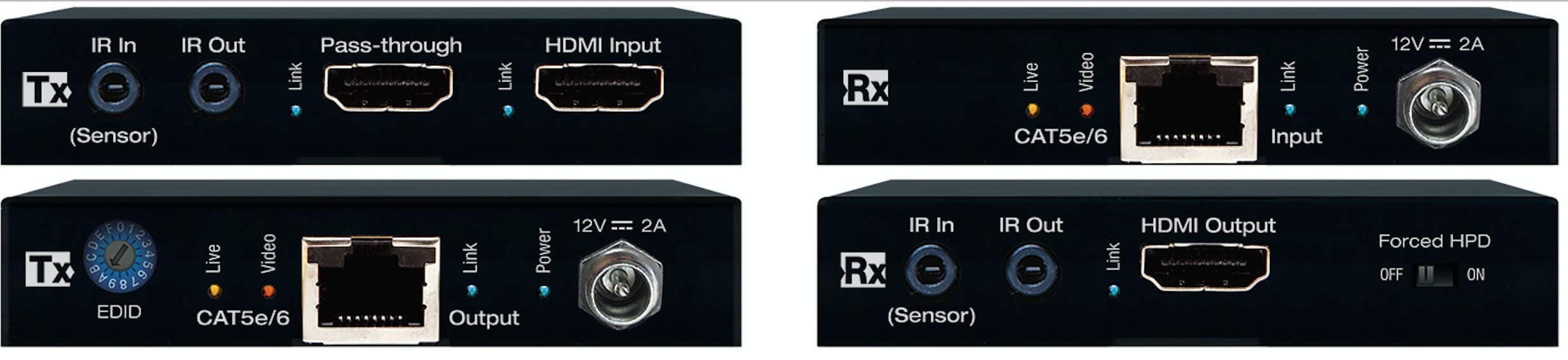 Key DigitalKD-EX18G: HDMI Over 35m CAT6 Extender Set