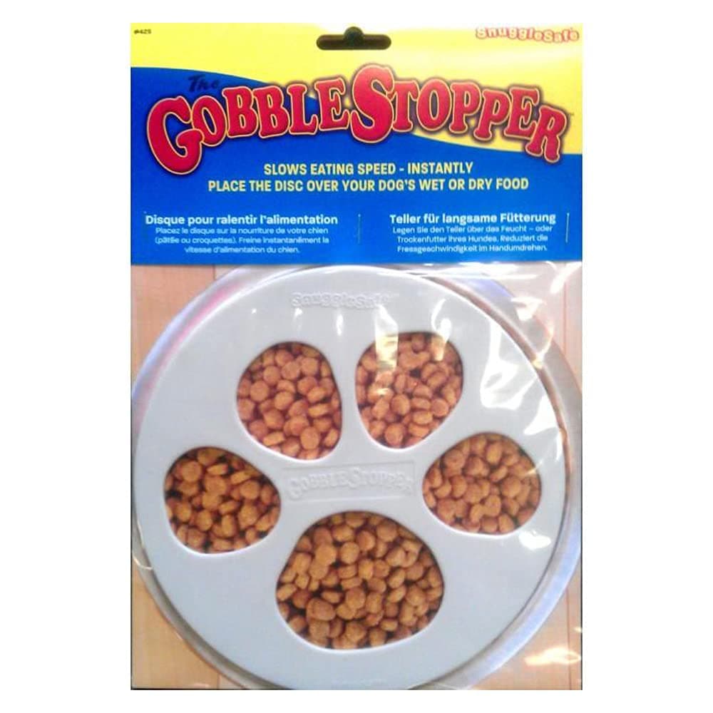 SnuggleSafe Slow Feeder GobbleStopper, 18 cm disc