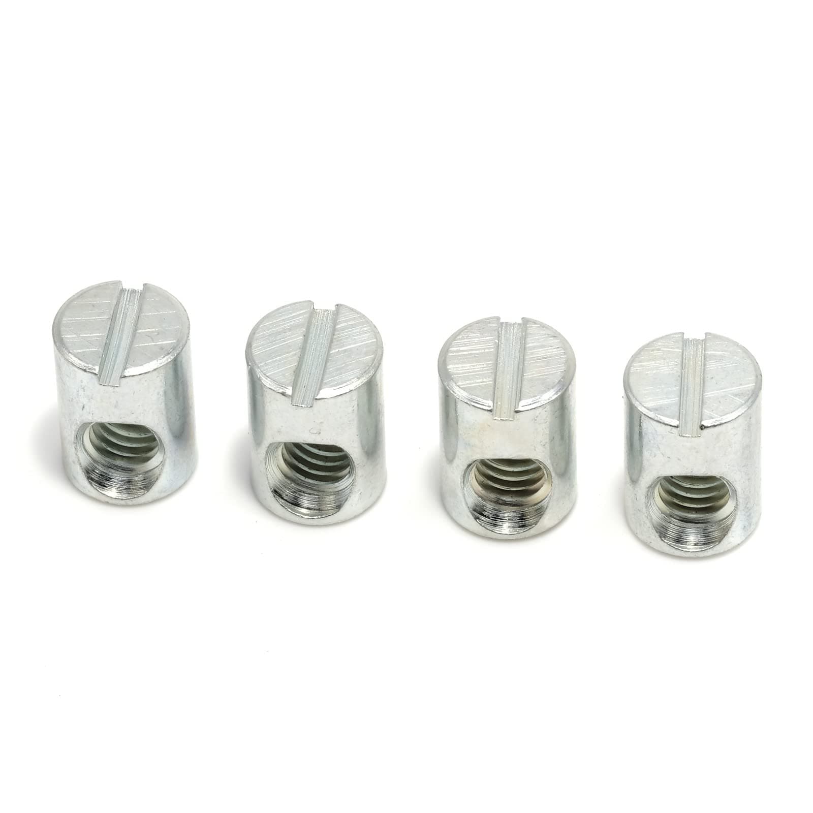 ReplacementScrews Cross Dowel Barrel Nuts Compatible with IKEA Part 100514 (SUNDVIK, MYDAL, HASSELVIKA) (Pack of 4)