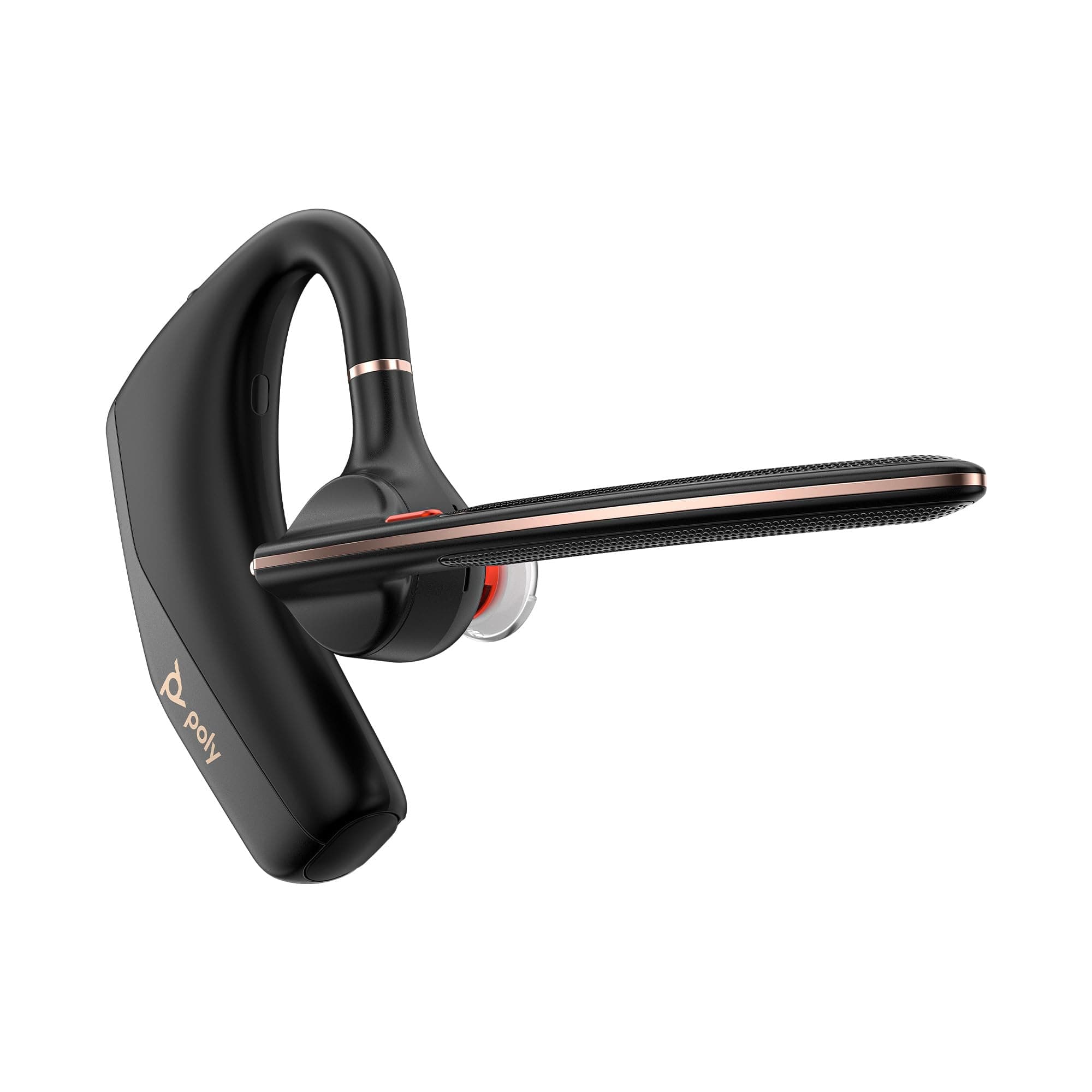 HP Poly Voyager Legend 50 - Bluetooth Headset - Discreet Boom & 4 Noise-Canceling Mics, AI NoiseBlockAI & WindSmart Technology - Seamless Connectivity & Smart Call Controls - All-Day Comfort