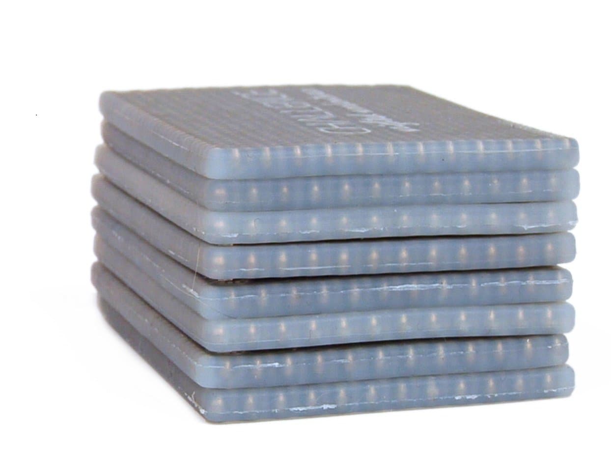 Challenge Weighted Workoutwear Weights - Flexible Thin Weight Inserts for Weighted Vests - Package of 8 Weights (2 lbs Total) - For Cardio, Strength Training, Running, Walking & Everyday Fitness