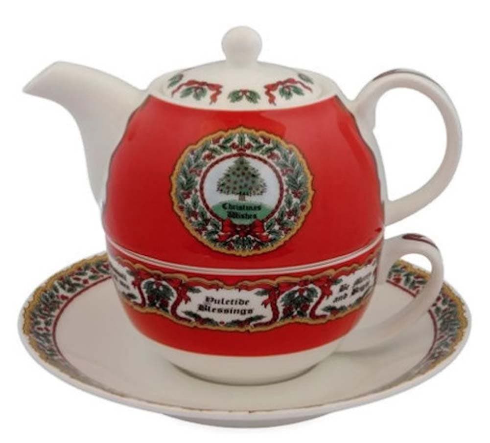 Tea for One Set - Vintage Christmas