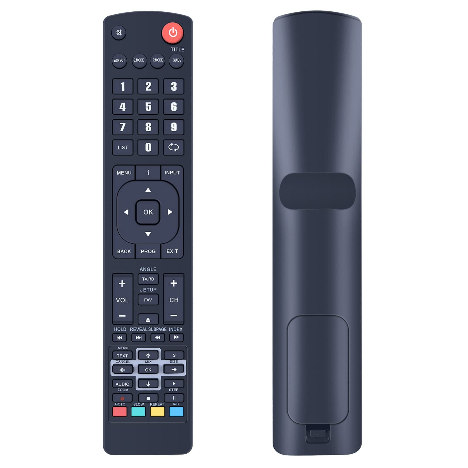 Suitable for JVC TV RM-C3174 Replacement Remote Control, Compatible with LT-32C351 LT40C550 LT-40C550 LT40C551 LT-40C551 LT42C550 LT-42C550 LT49C550 LT-49C550 LT50C550 LT-50C550
