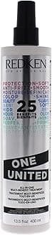 Multi-Benefit-Treatment, Moisturising Care Spray for All Hair Types, Heat Protection & Anti-Hair Breakage, One United, 1 x 400 ml