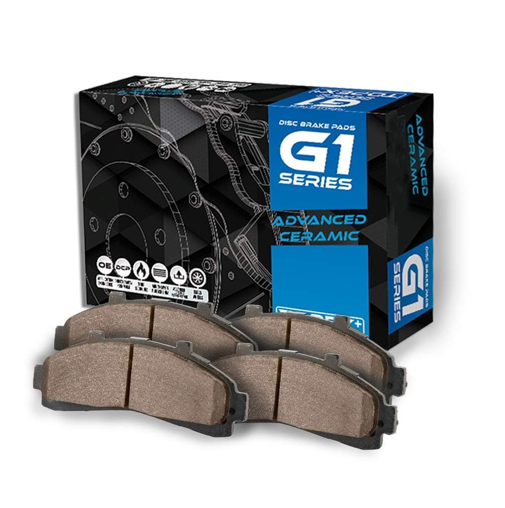 Frezo Quiet Ceramic Front Disc Brake Pads for 1998 1999 2000 2001 2002 2003 2004 2005 2006 2009 2010 VW Beetle D07681