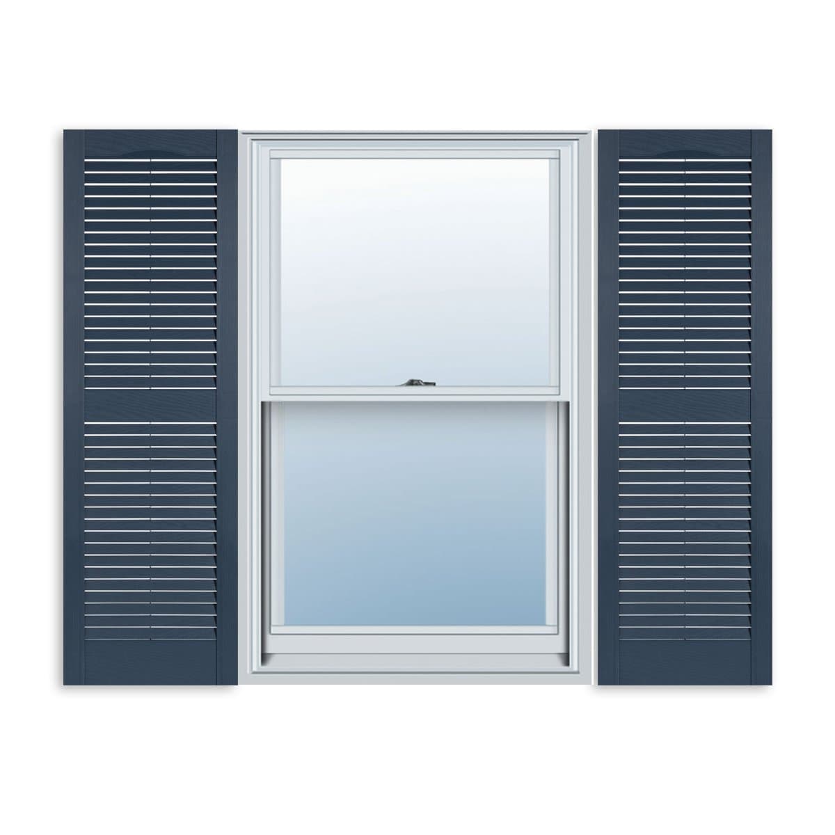 Standard Louver Exterior Vinyl Window Shutter