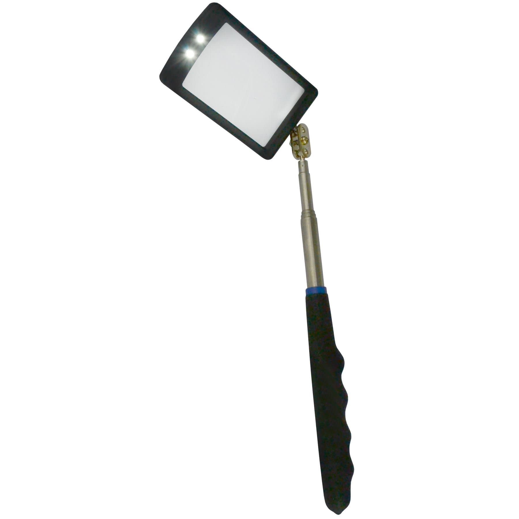 AB Tools Telescopic Inspection Mirror with 2 LED lights for Garages Mechanics HB198 Etc