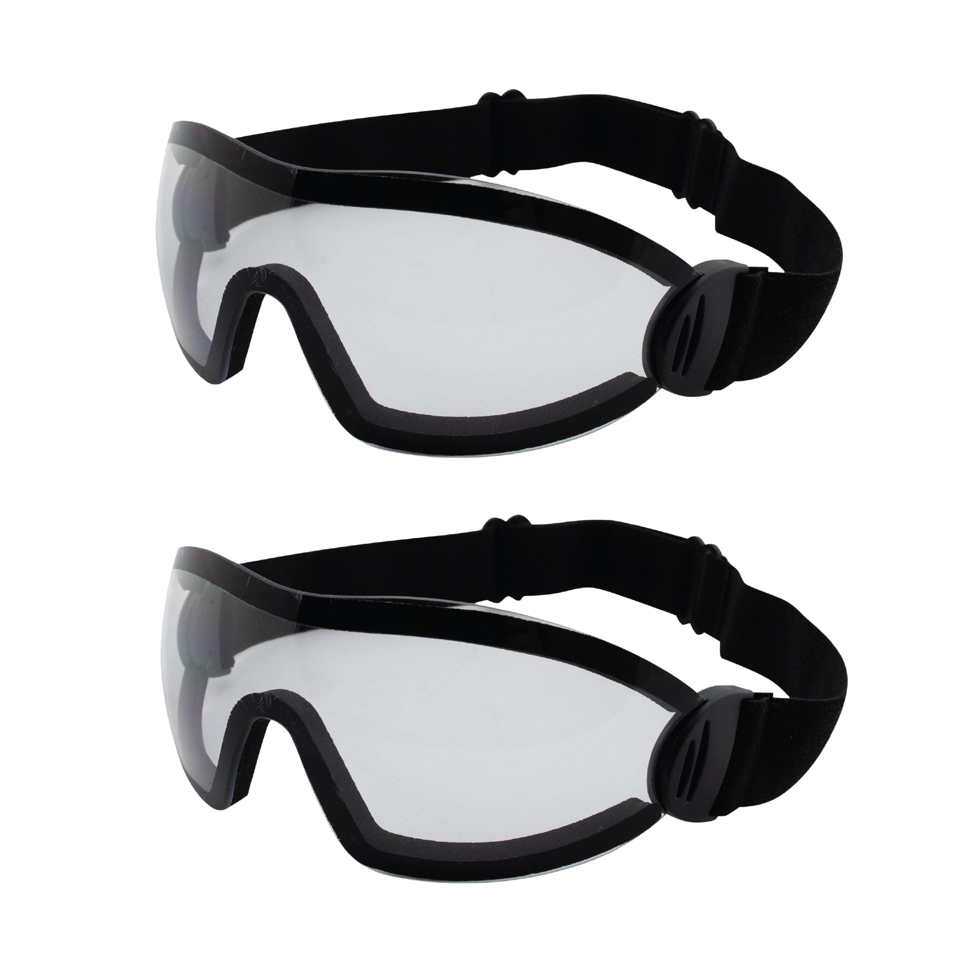 2 Flare Skydive Sky Diving Skydiving Goggles Both Clear Can Also Be Used for Airsoft or Shooting