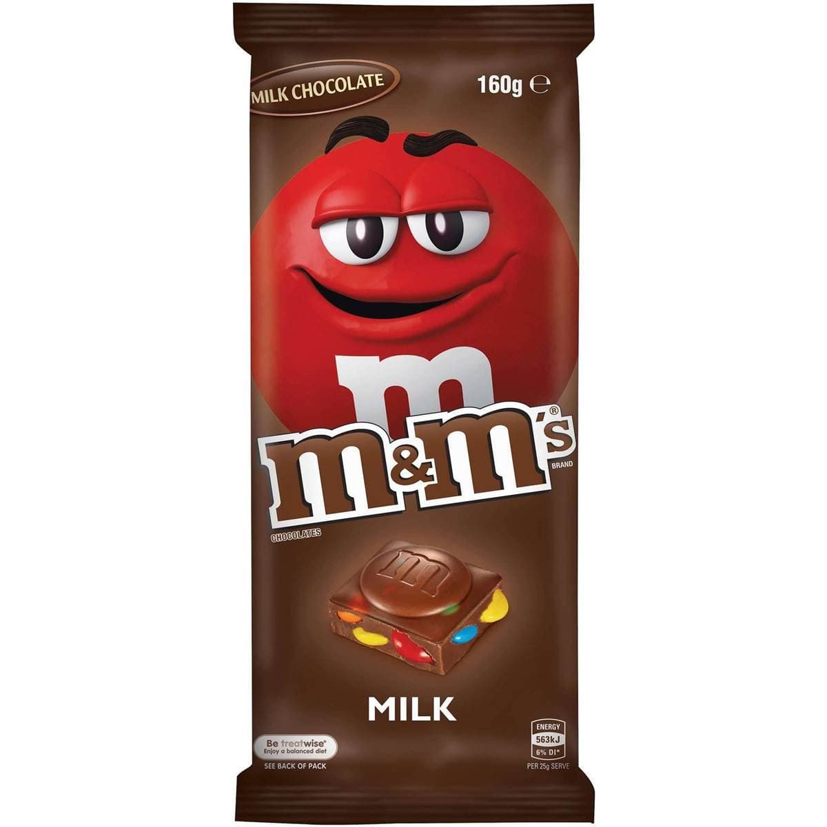 M&M's Chocolate Milk Bar, 160g