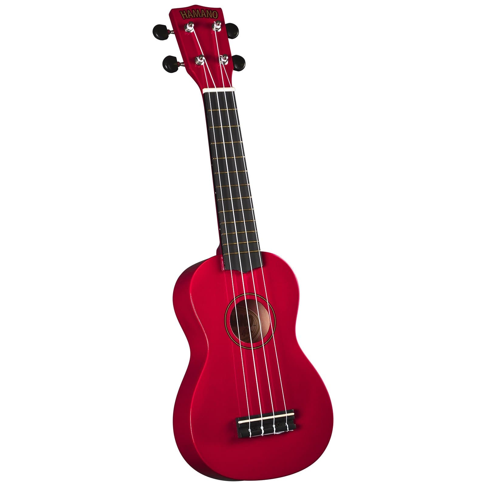 Hamano U-30RD Colorful Soprano Ukulele - Red