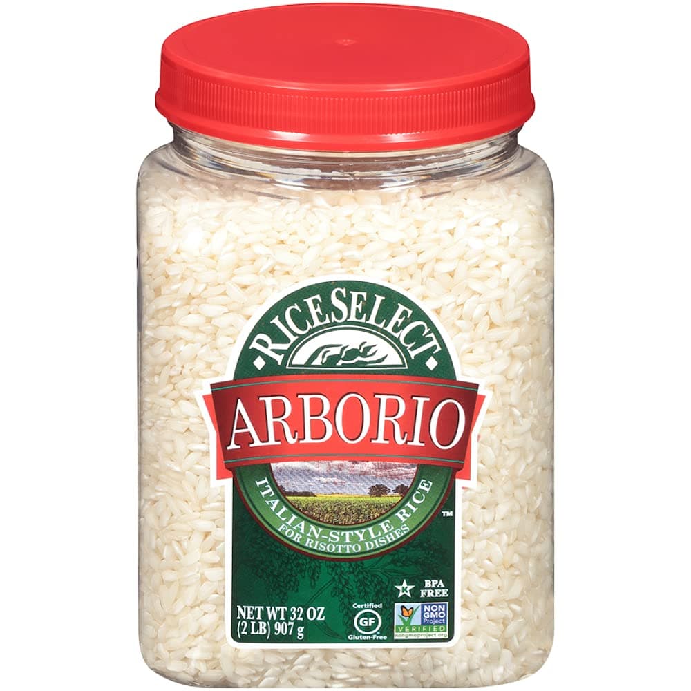 RiceSelect Arborio Rice, 32 oz Jars (Pack of 4)