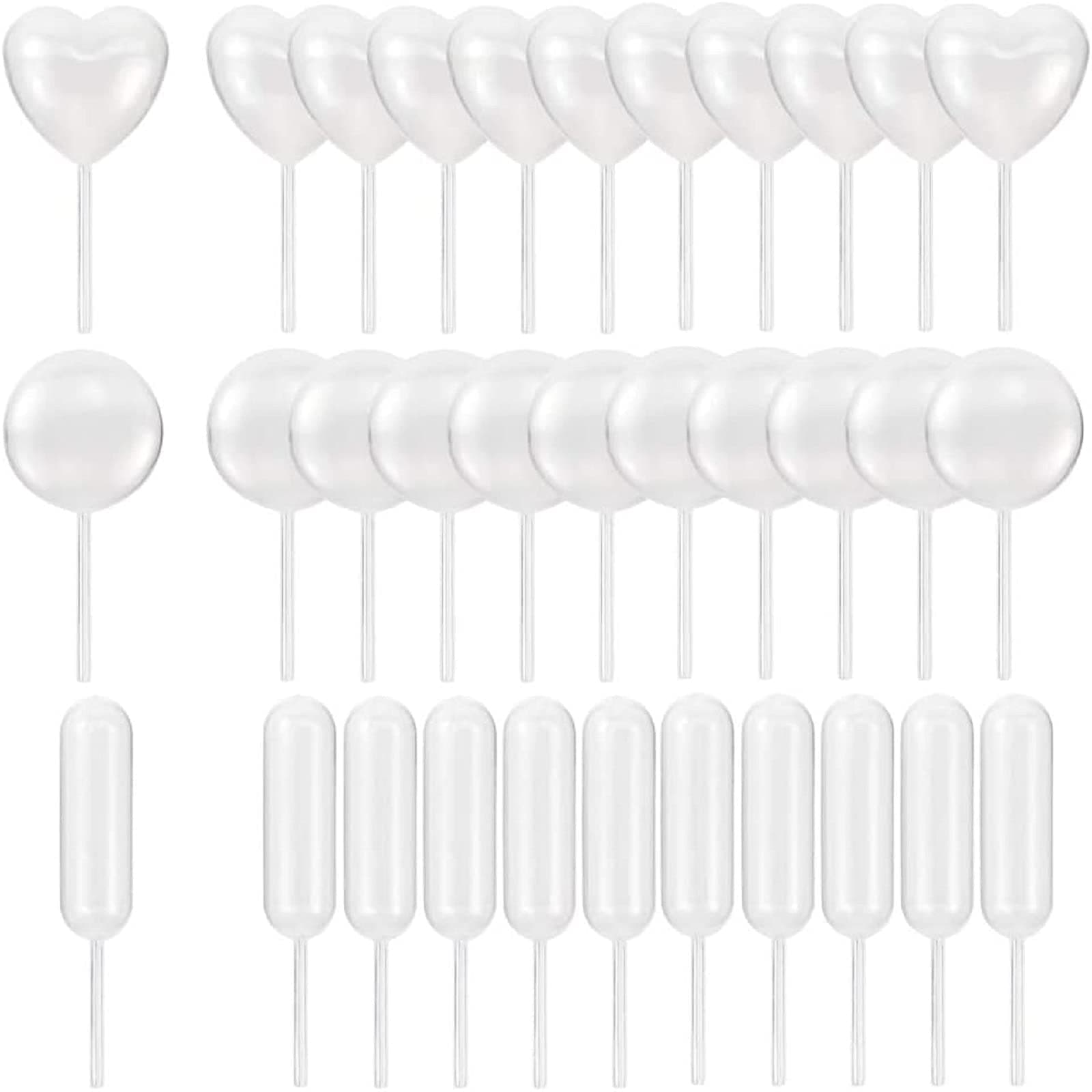 Tomnk 150pcs 4ml Cupcake Pipettes Plastic Squeeze Dropper Liquid Transfer Pipettes for Cupcakes, Infusers for Strawberries
