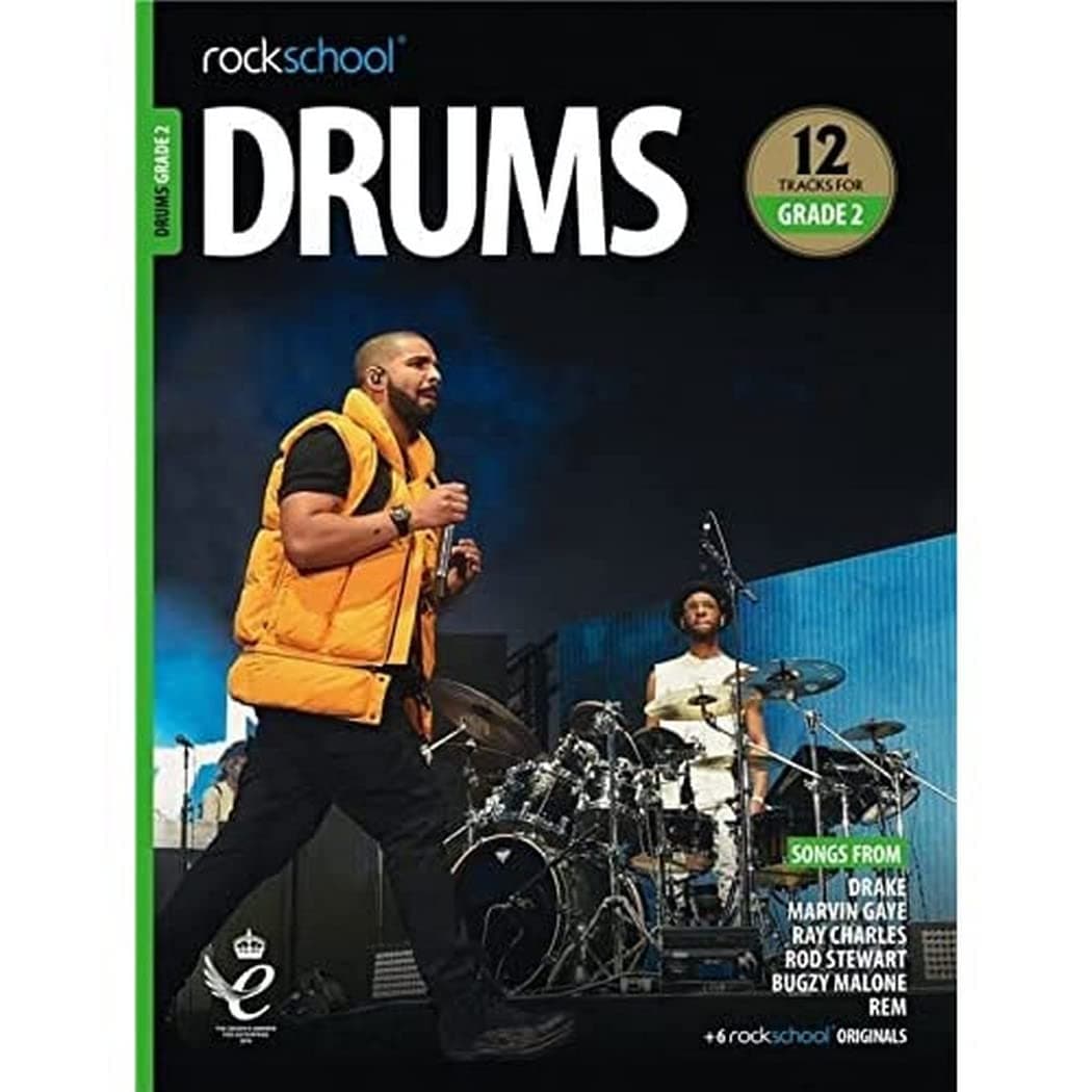 Rockschool Drums Grade 2 (2018) Paperback – 29 Aug. 2018