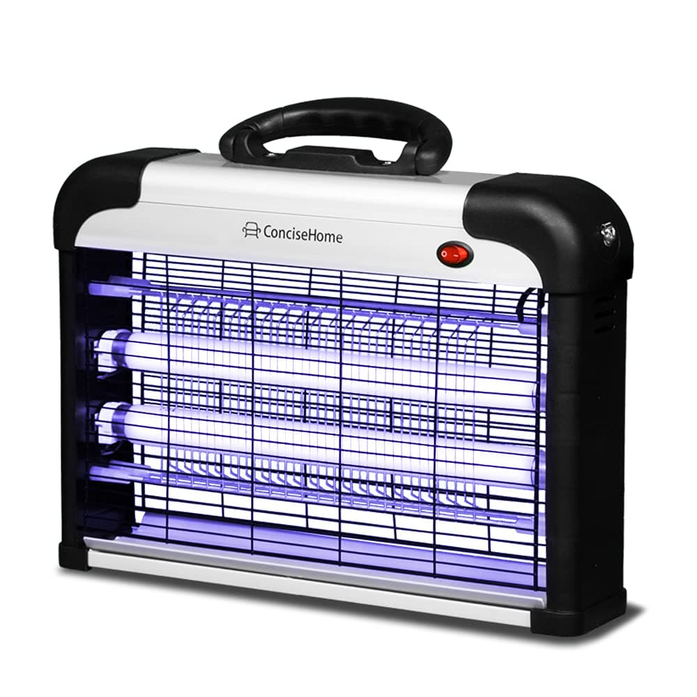 Acogedor Concise Home Fly and pest Killer UV light Attract to Zap Flying Insects Playing Excellent Role, Insect Killer, Fly Zapper, Fly Killer, Fly Swatter, Wasp Killer Sliver (20w=2x10w)