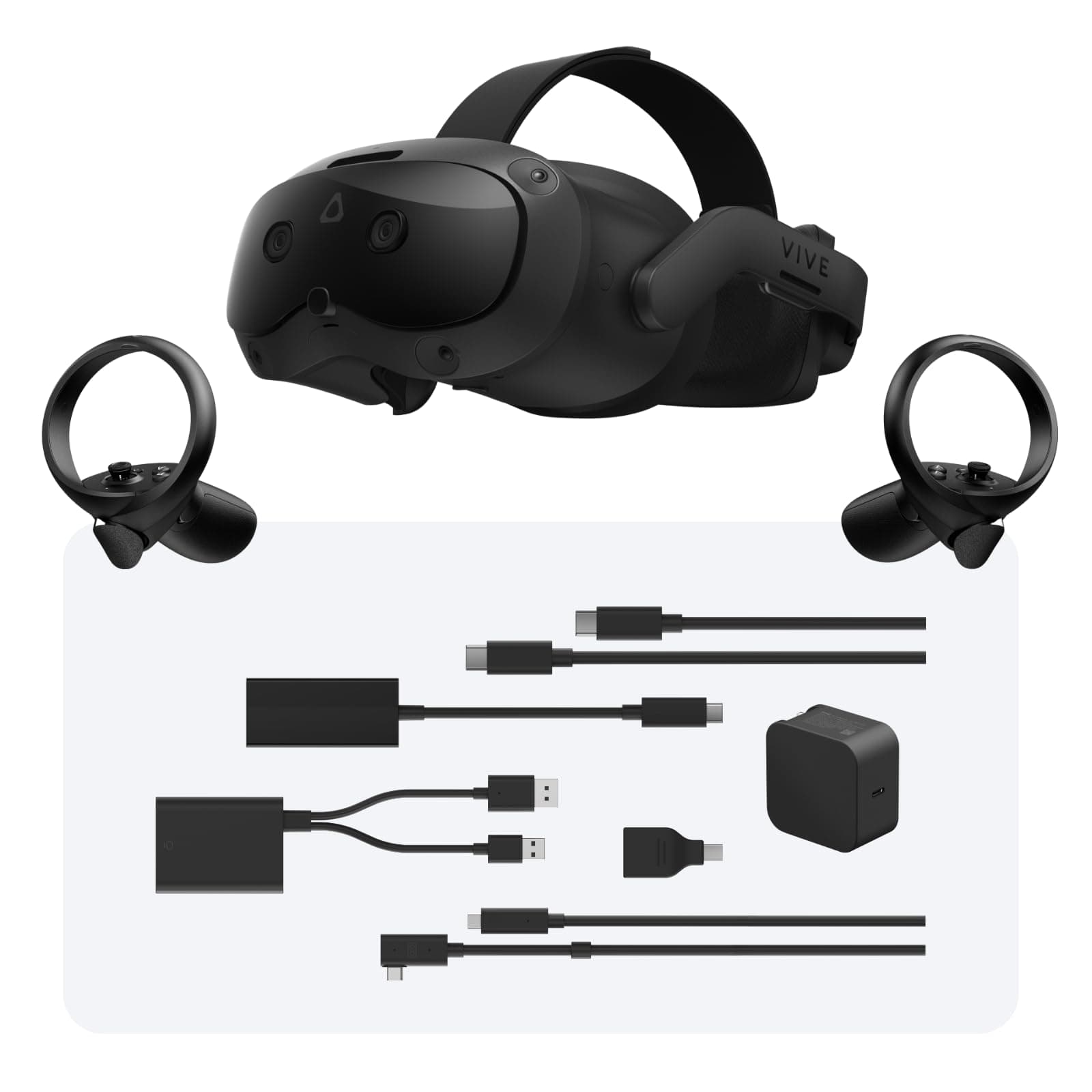HTC Vive Focus Vision VR Headset with DisplayPort PC Streaming Kit