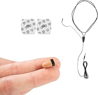 Spy Earpiece Hidden Wireless Earphones Invisible Headset Phone Microphone Exam - Mini Secret Headphone Listening Device Hearing in Ear Cheating Earbuds (Spy Earpiece Vip Pro Mini + Microphone)