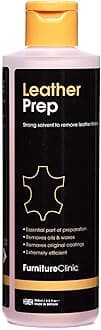 Leather Prep & Deglazer. To Clean/Remove/Strip Manufacturers ​Finish From Leather Before Restoring (1000ml)