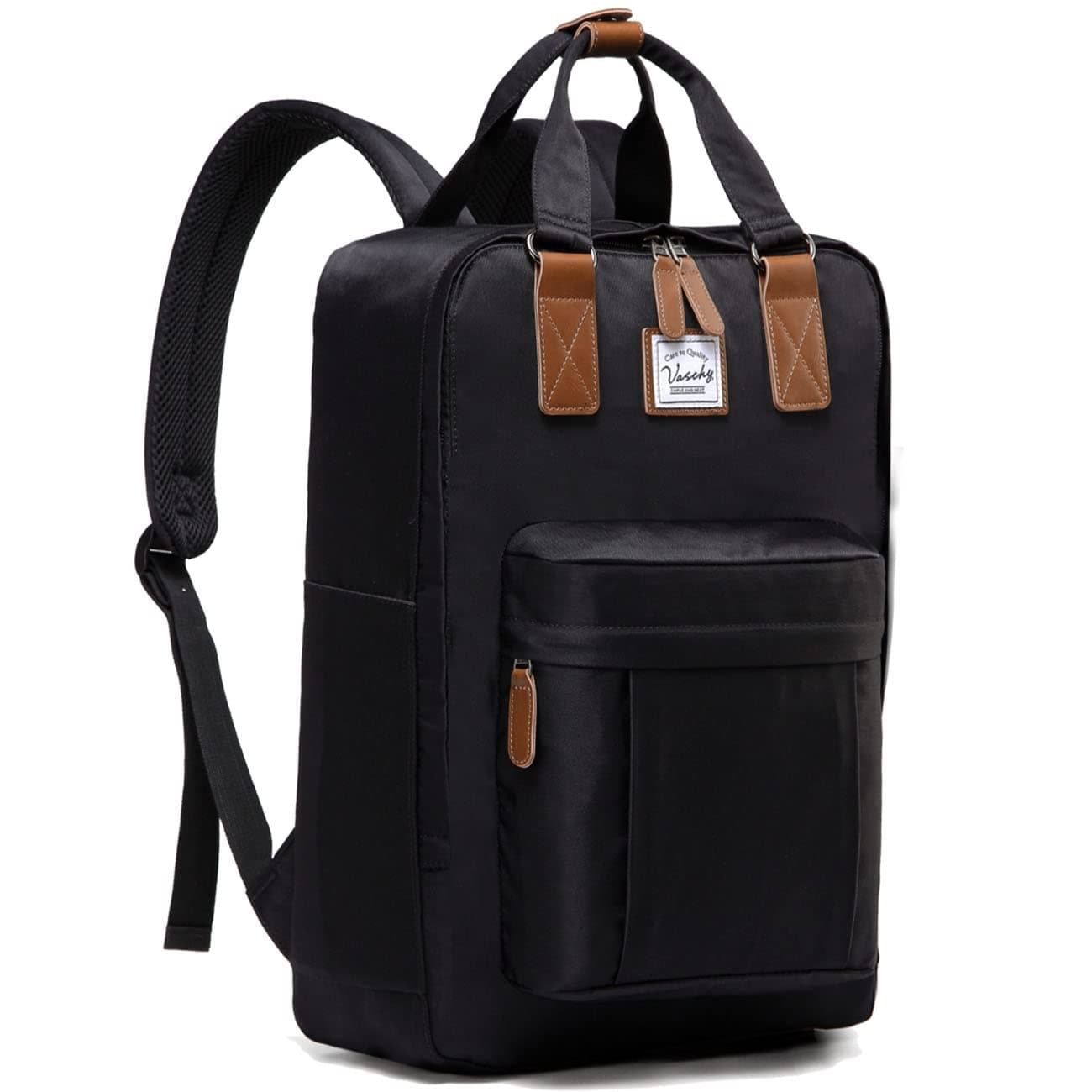 Vintage Laptop Backpack Black