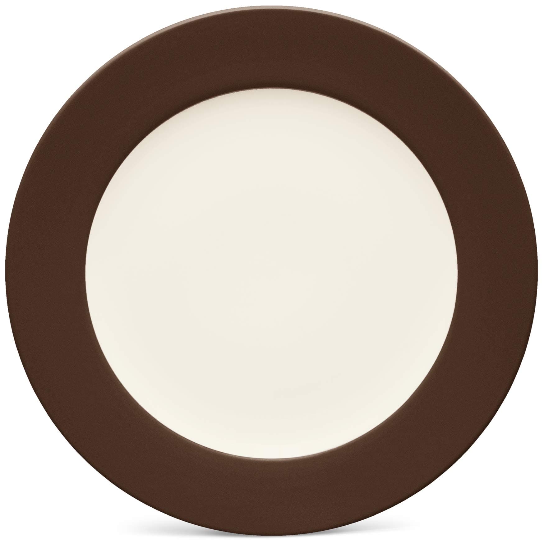 Colorwave Chocolate Rim Salad Plate