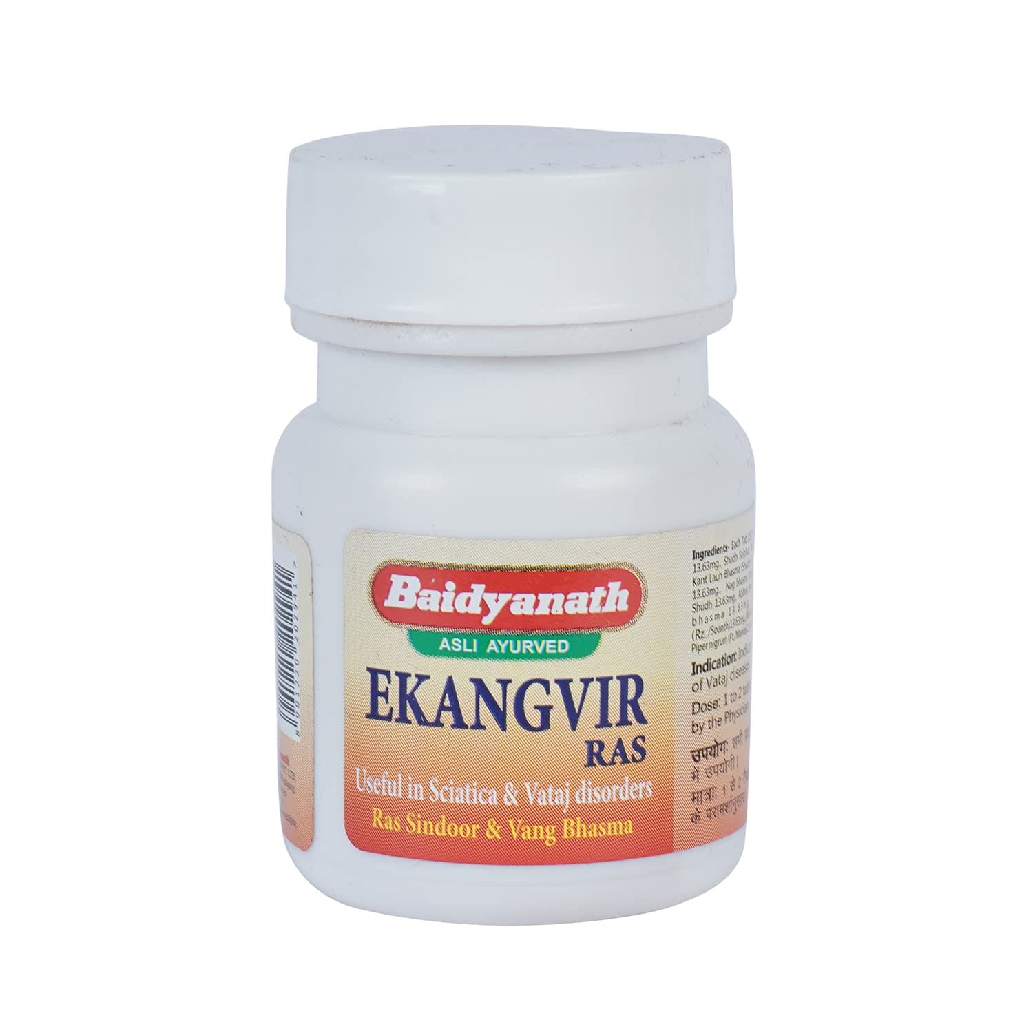 Baidyanath Jhansi Ekangvir Ras, 40 Tablets