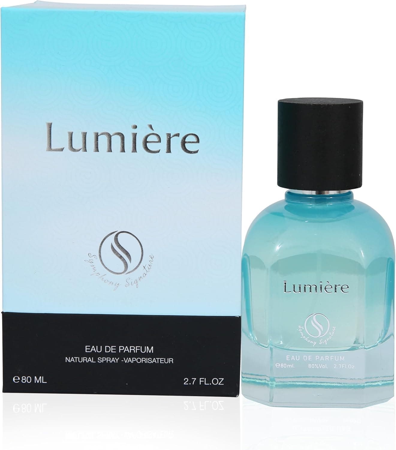 Lumiere by Symphony Eau De Parfum, 80ml 2.7oz, Inspired by Imagination LV, Perfume for Men, Long Lasting Fragrance, Wide Sillage