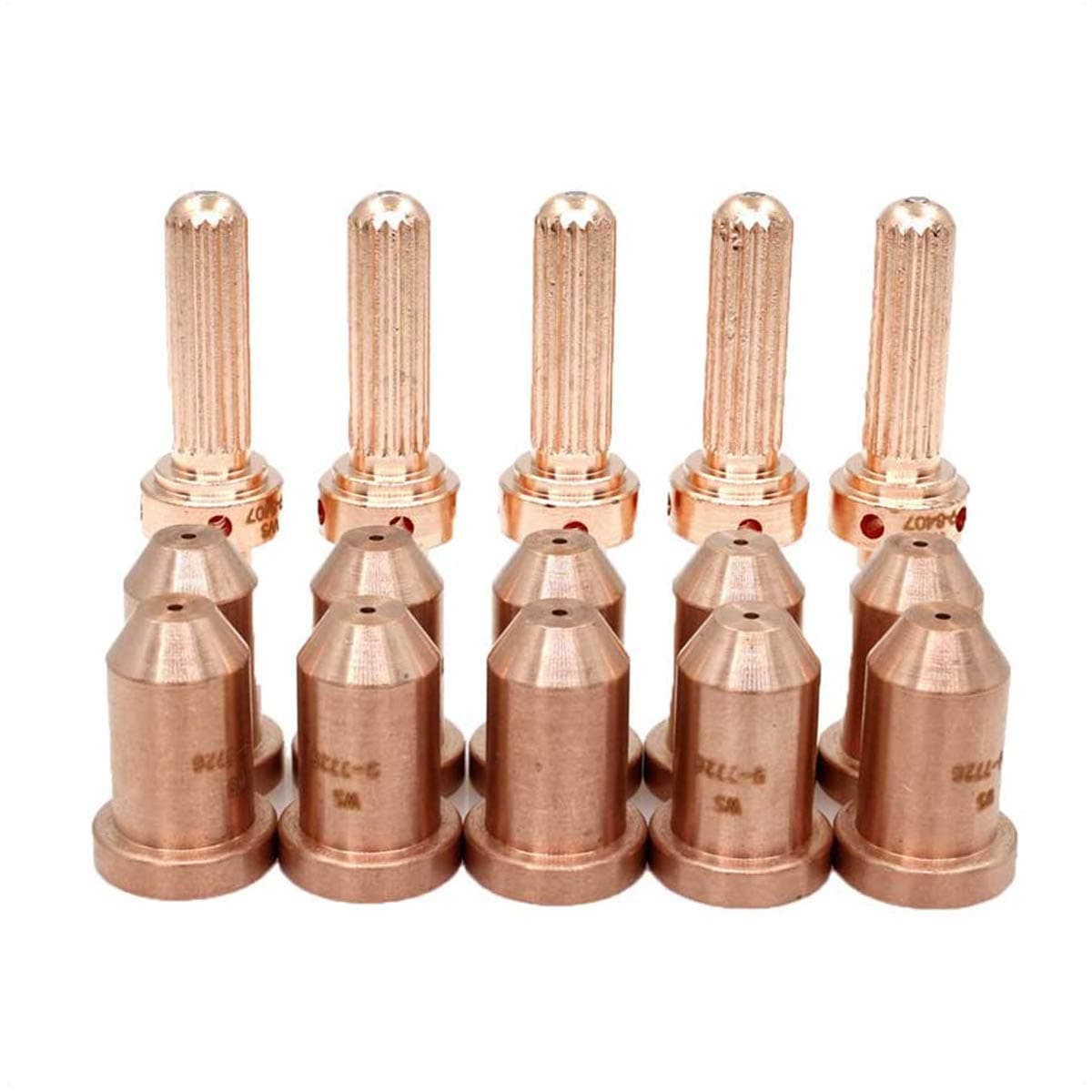 Plasma Electrode 9-8407 Tip 9-7726 Kit for Thermal Dynamics PCH/M-62 PCH/M-102 Torch 15pcs