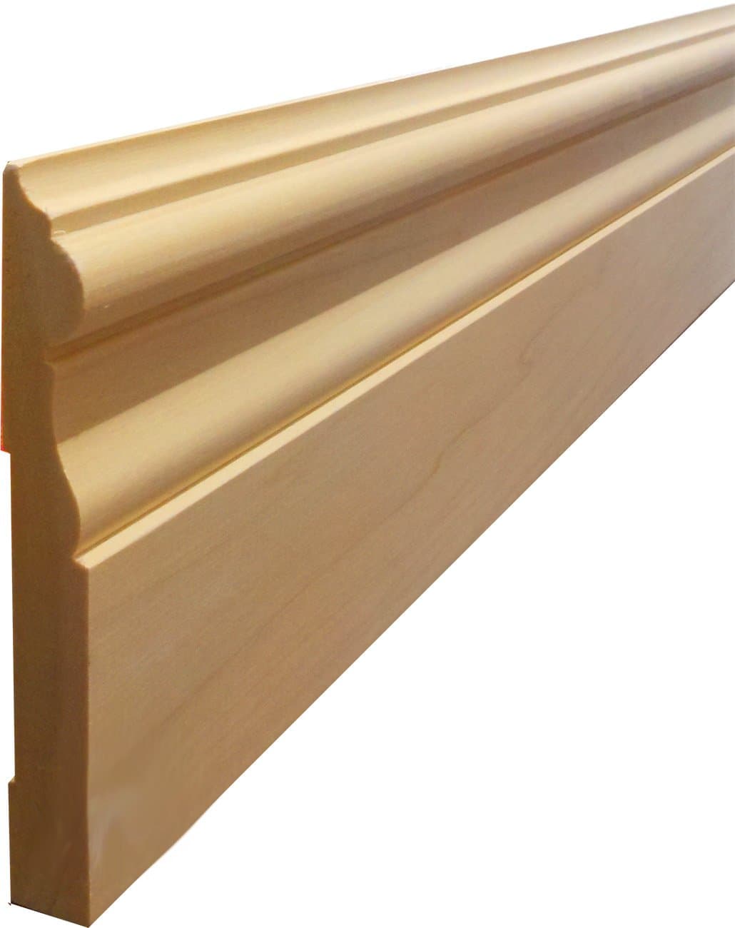 BB102P Lauderdale Poplar Baseboard Molding