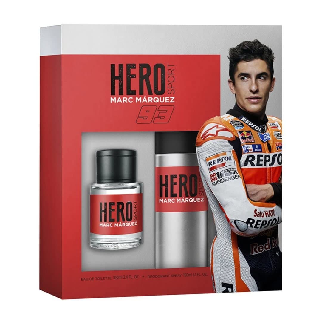 Marc Marquez Set contains Eau De Cologne and Deodorant, 250 ml