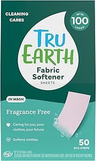 Tru EarthFabric Softener Sheets, Fragrance-Free, 50 Sheets