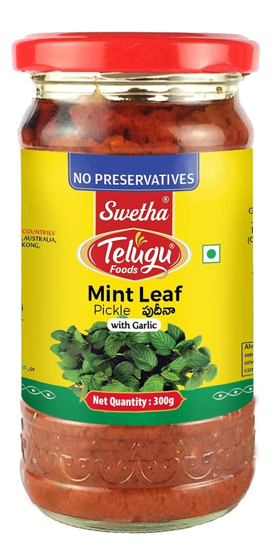 Swetha Telugu Foods Mint Leaf Pickle