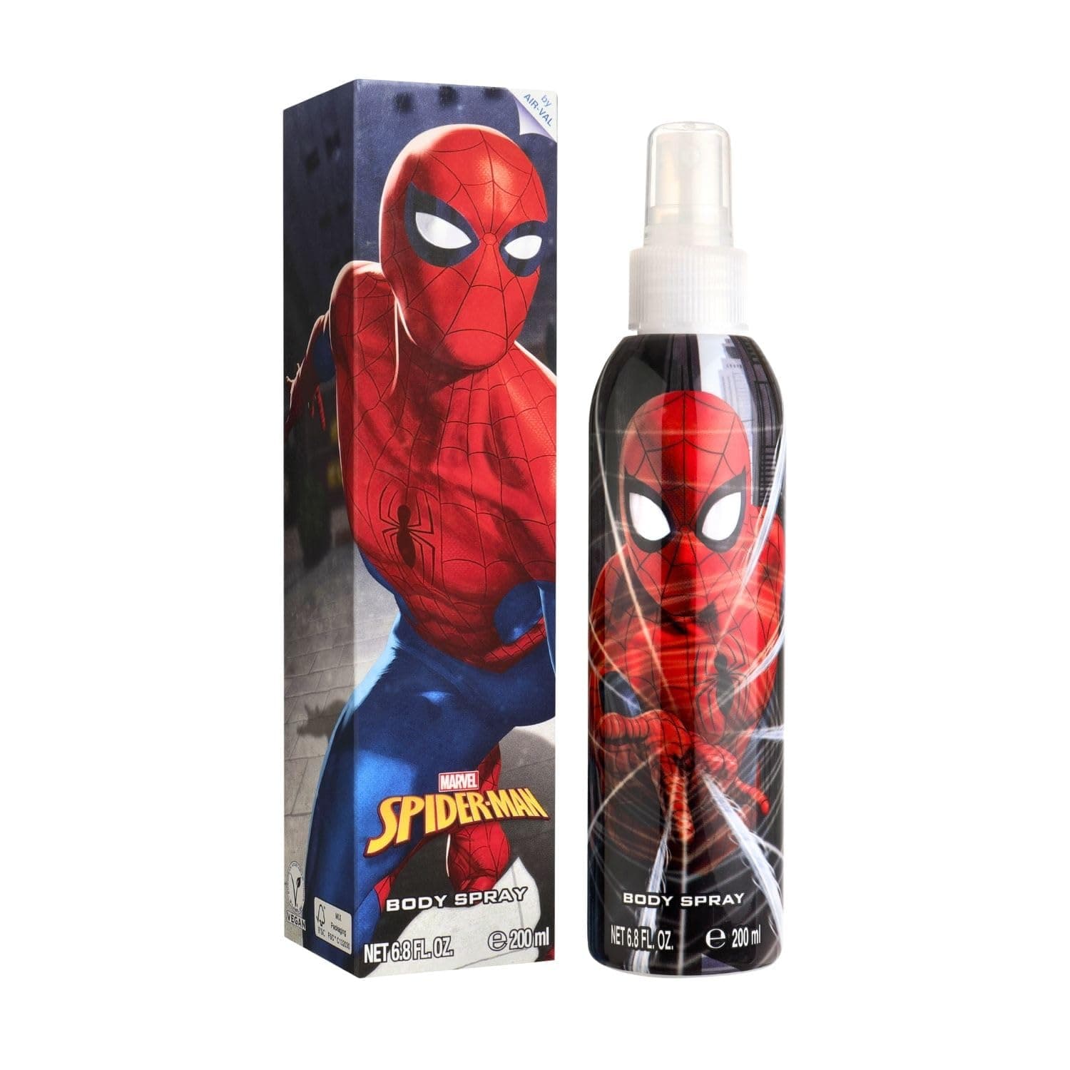 Marvel Spider-Man, Cool Cologne For Kids, Red/White/Blue/Black, 6.8 Fl Oz