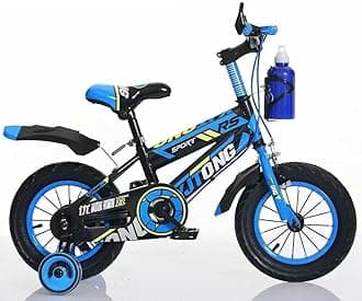12" 14" 16" Boys Children Bike with Stabilisers Wheels Kids Bike for Ages 3-9 Years Old Blue