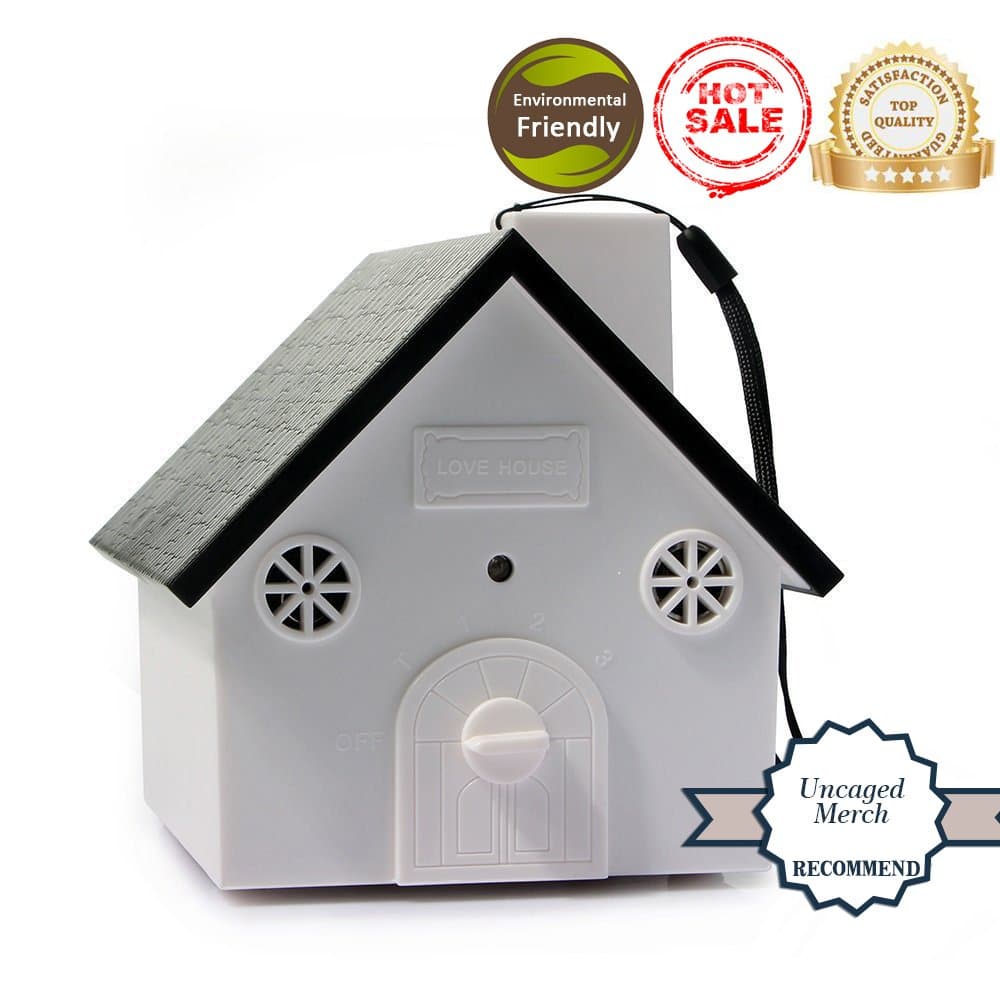 Ultrasonic Bark Control Deterrent - Outdoor Anti Barking Controller for Small and Large Dogs, No Shock or Spray Puppy Training Tool