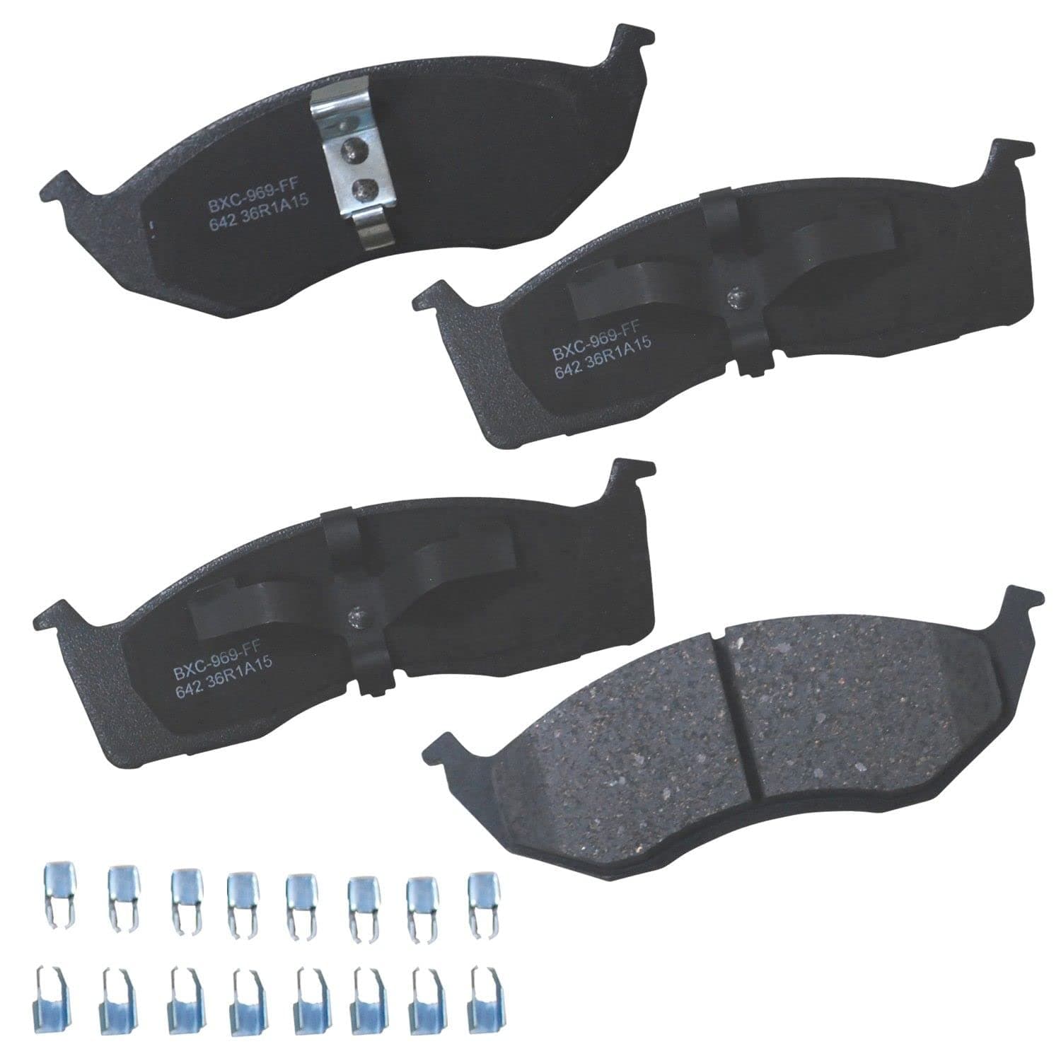 BENDIX SBC642 Stop By Brake Pad, 4 Pack