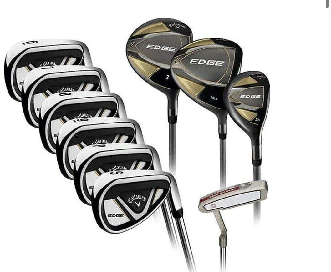 Edge 10 Piece Golf Set - Right Handed