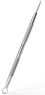 Suvorna Skinpal milia Remover Tool, Pimple Popper, Extractor for Pimple, Blackhead, Whitehead, Comedone, Acne, Zit, Blemish, Cyst, Spot, Lancet Needle for face Popping, Lancet for Facial Extraction.
