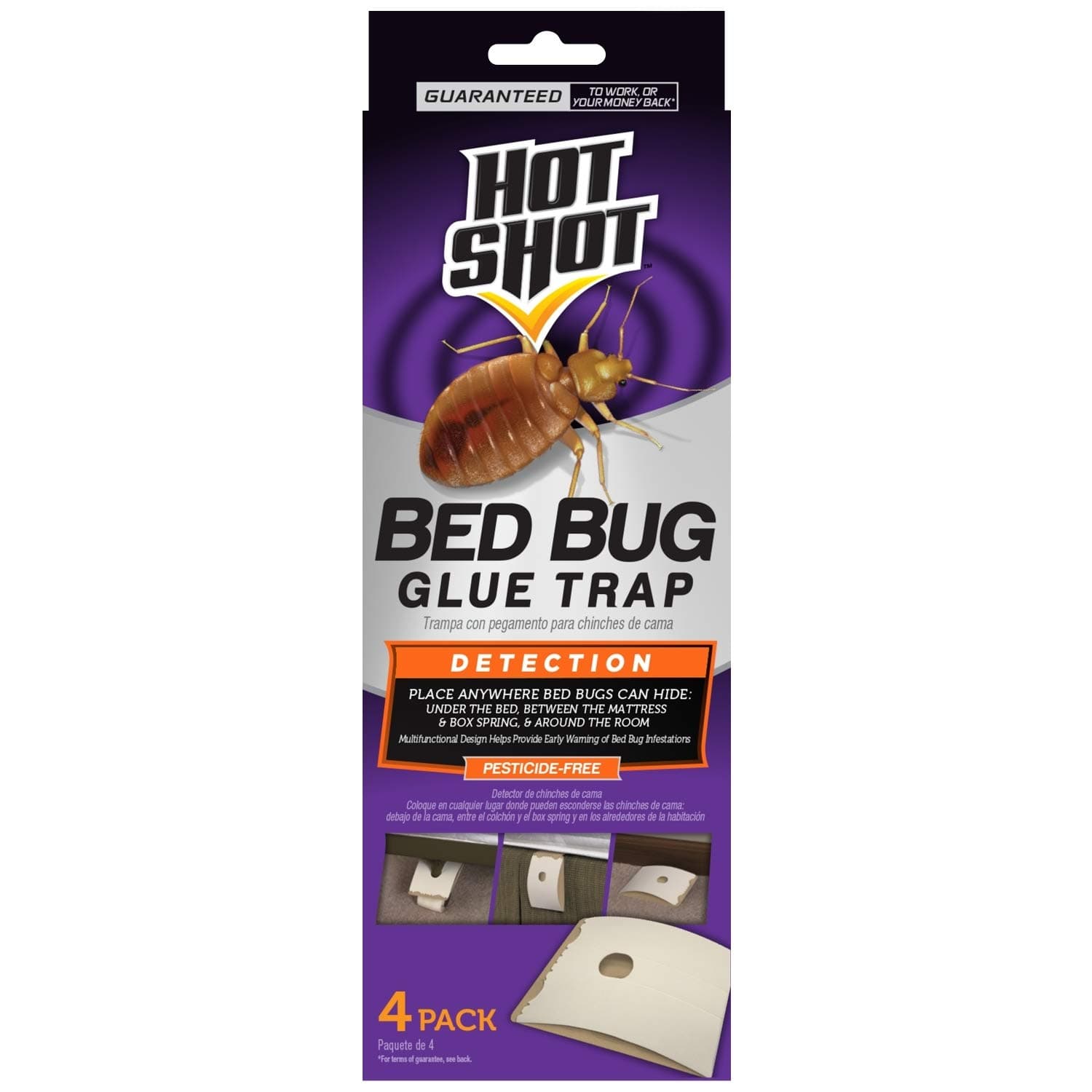 Bed Bug Glue Trap 4 ct