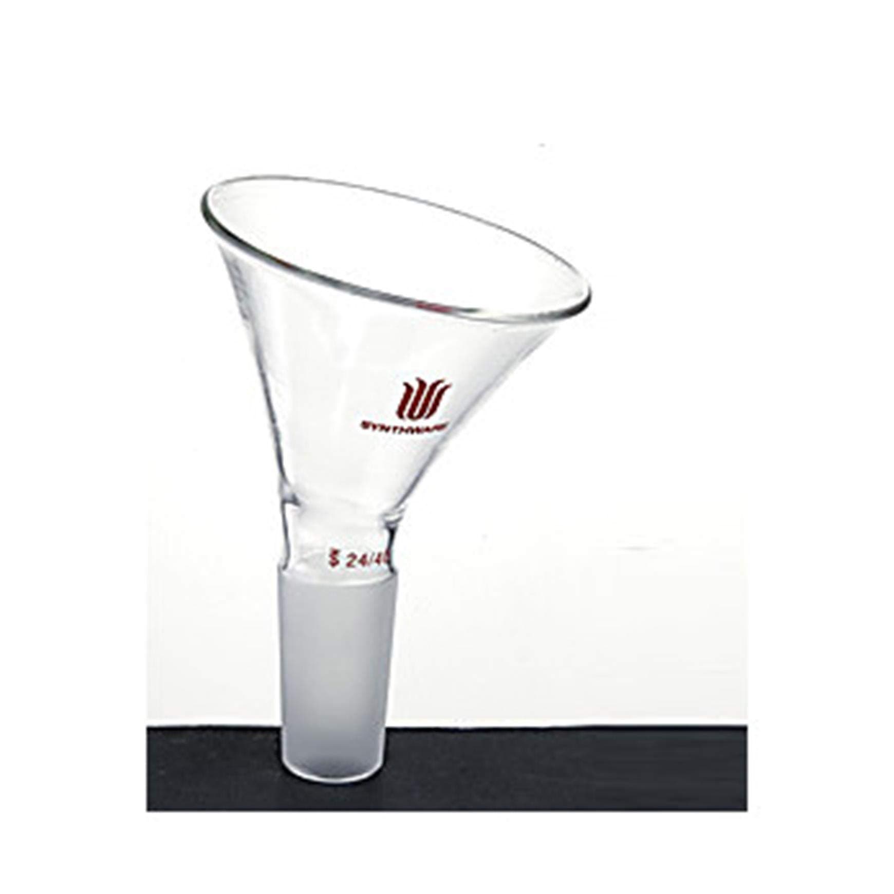 F392475 Synthware Powder Funnel, 60° Offset, 75 mm Top Diameter, 24/40 Joint