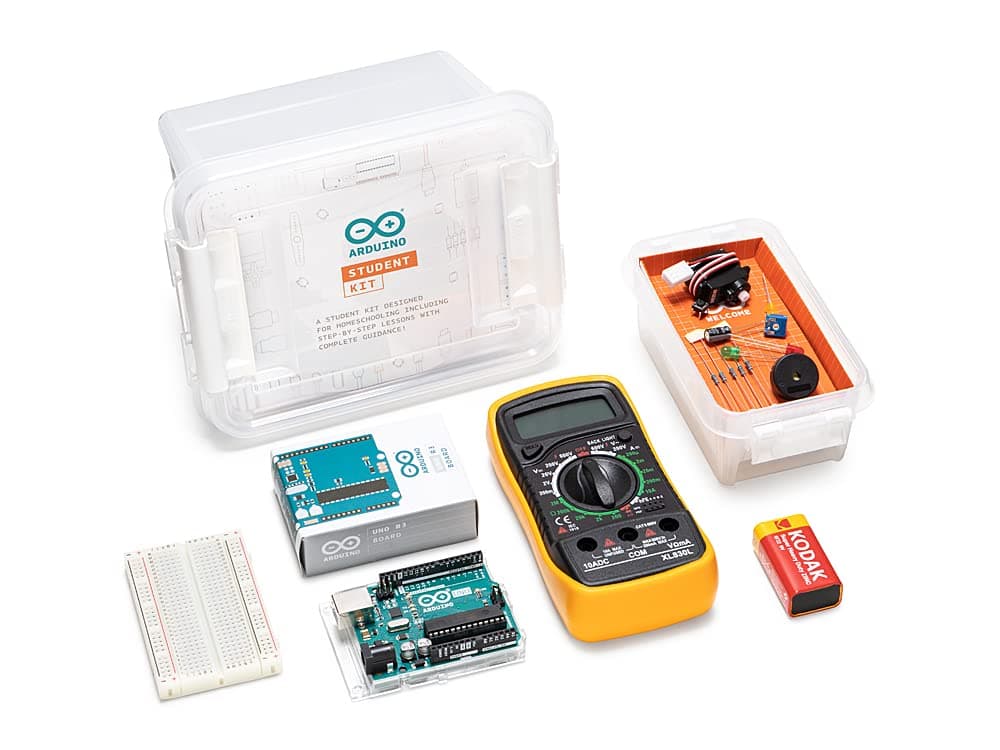 Student Kit [AKX00025] - Complete STEM Learning Kit with Hands-On Projects, Sensors, Components, and Interactive Curriculum for Electronics and Programming