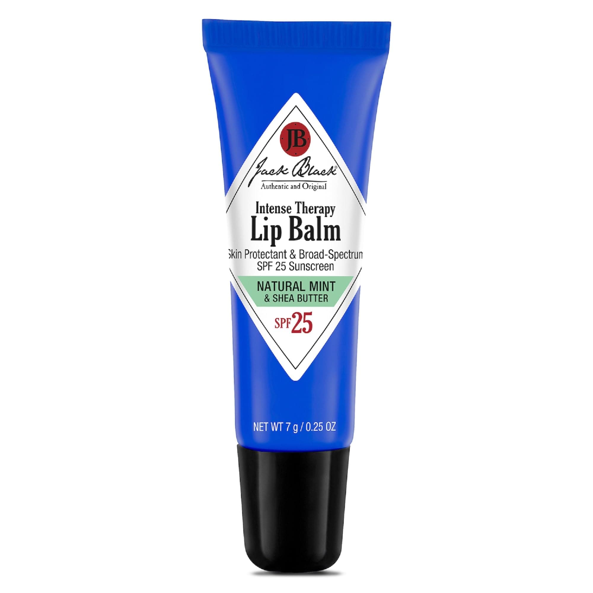 Jack Black Intense Therapy Lip Balm SPF 25, Mint & Shea Butter