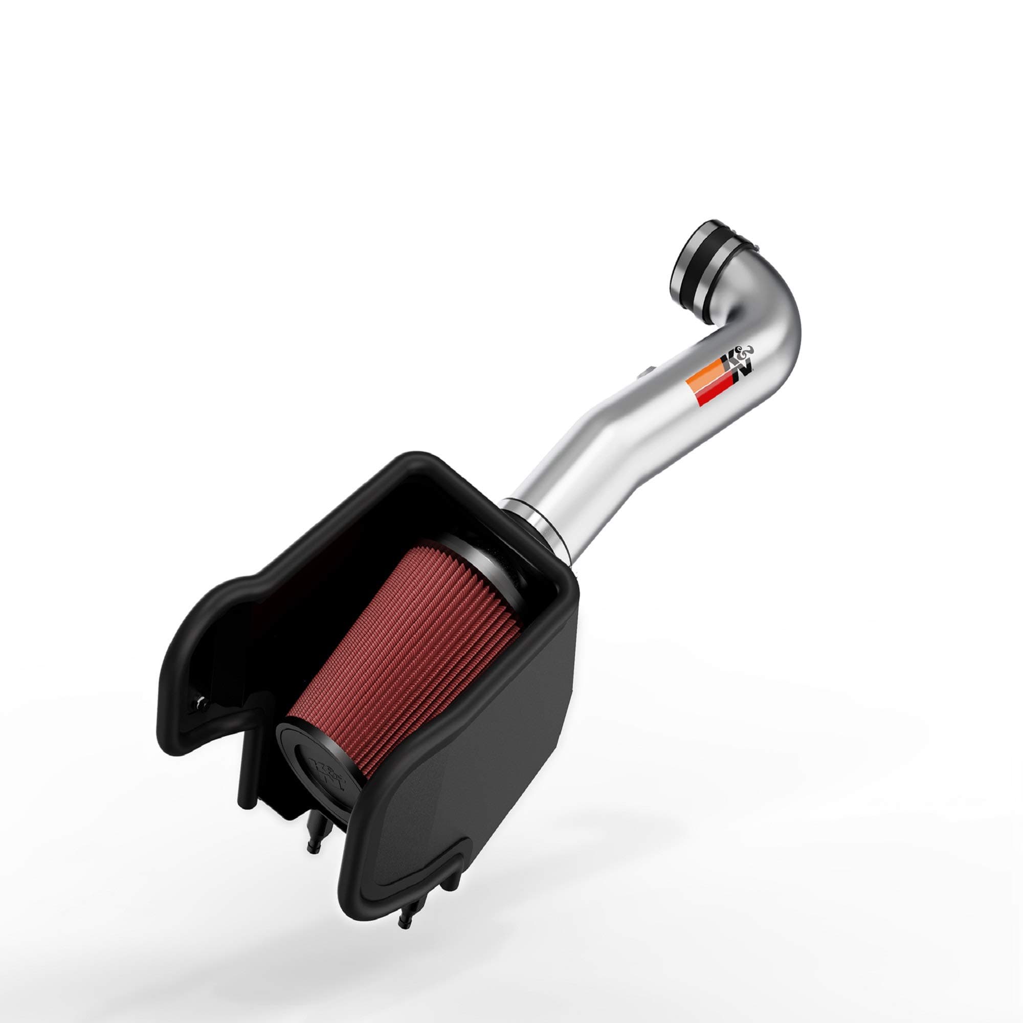 K&N Cold Air Intake System: High-Flow Air Filter, Increase Performance & Towing: Compatible with 2018-2025 JEEP, Gladiator, Wrangler, Wrangler JL, 77-1576KP