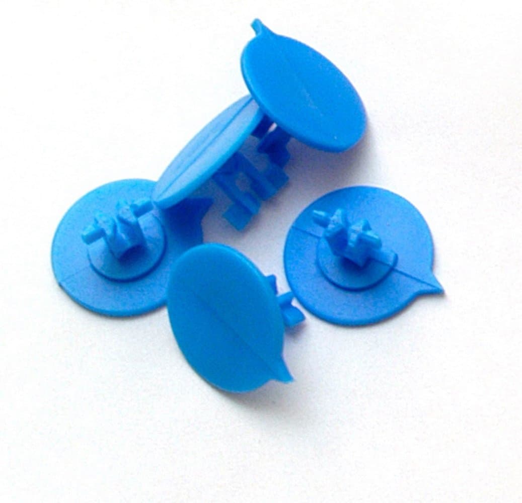 Security Seals Plain Round Blue (Pack of 500) IMSealBL