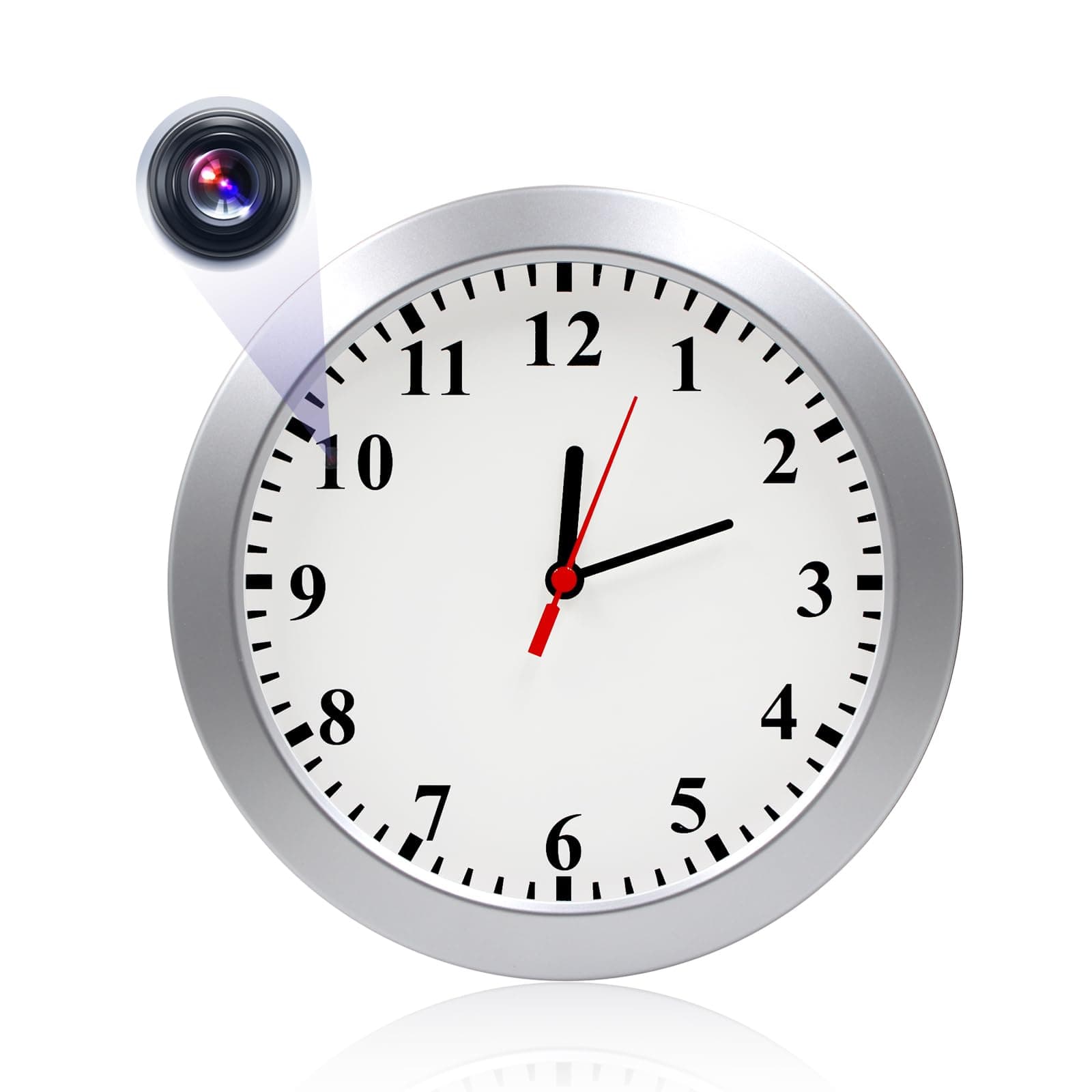 Hidden Camera 1080P HD Video Recorder with Motio Detection Loop Recording Security Nanny Cam Video-Only Camera for Home/Office, No WiFi Function