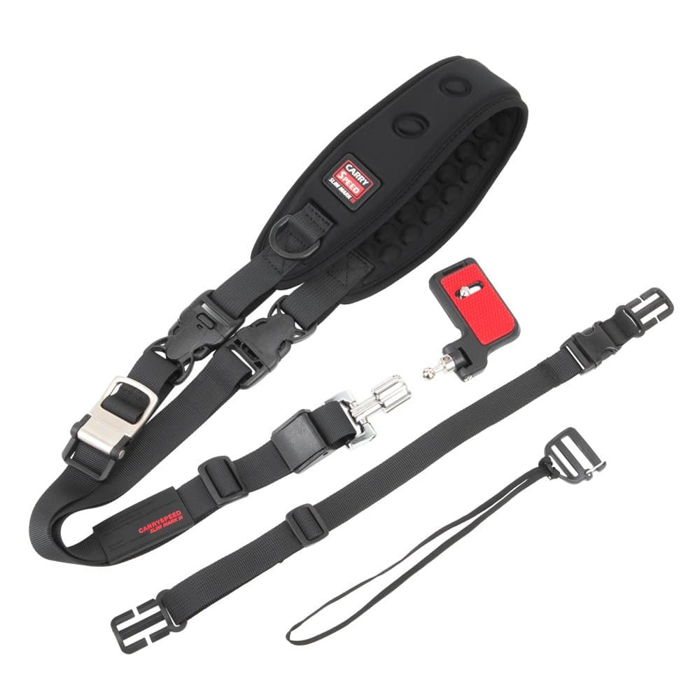 Carry Speed Prime FS-Slim Mark III Camera Strap (Sling Strap for DSLRs, Quick Release Connector, Includes Camera Plate F2)