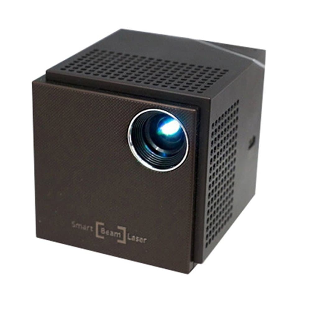 SK UO Smart beam Laser NX Mini Projector Pocket Size with Cube Speaker S