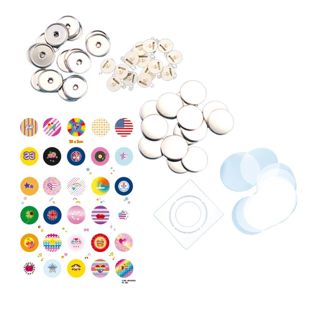 Bandai Badge It! 30 Badge Sets Refill Pack