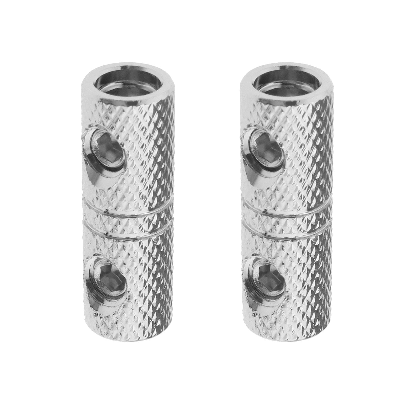 eMagTech 2Pcs Splice Cable Connector Replacement Metal Watertight Connector Wire Glands Joints Accessories for Heavy Duty Barrel Splice Connector 8-10 AWG