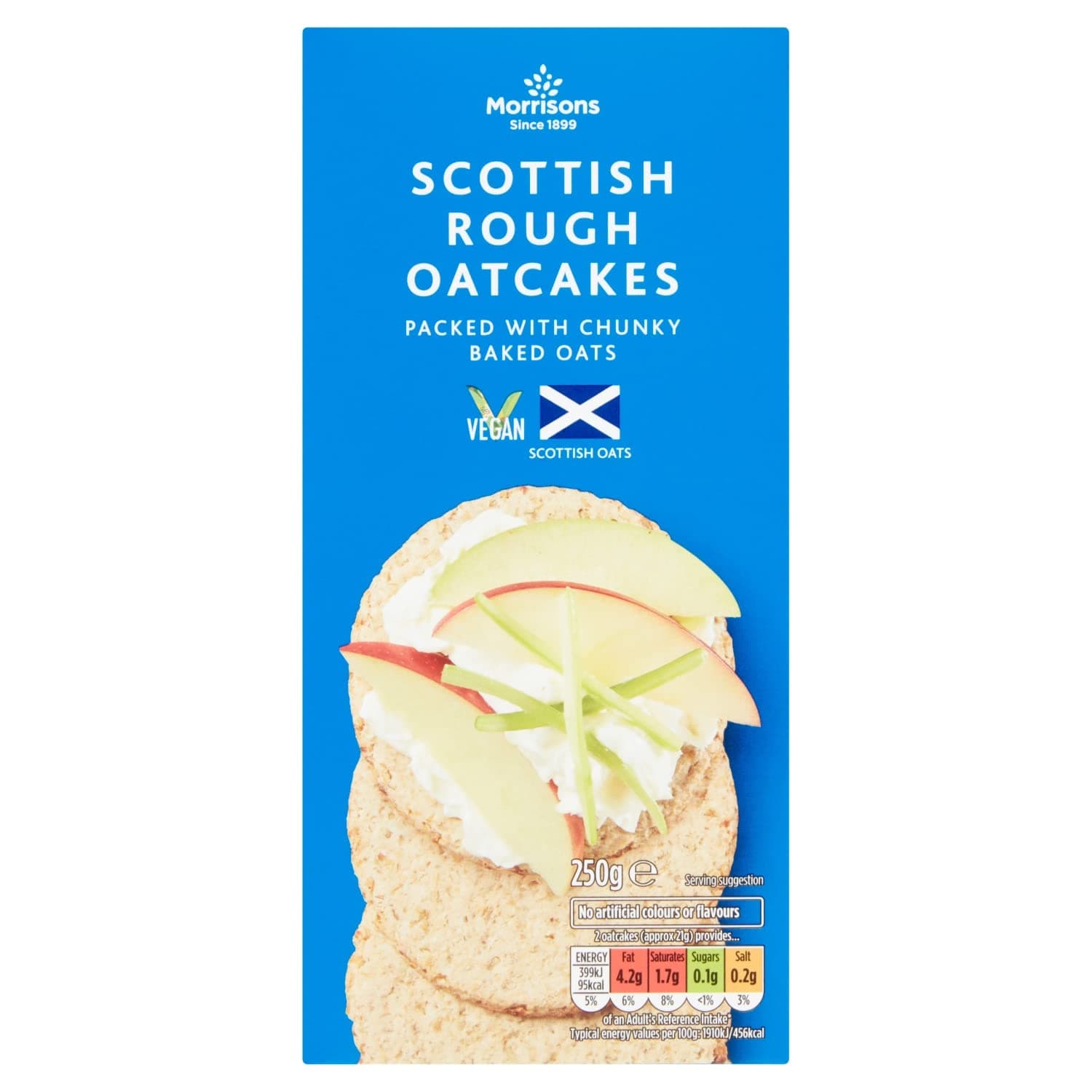 Morrisons Scottish Rough Oatcakes 250g